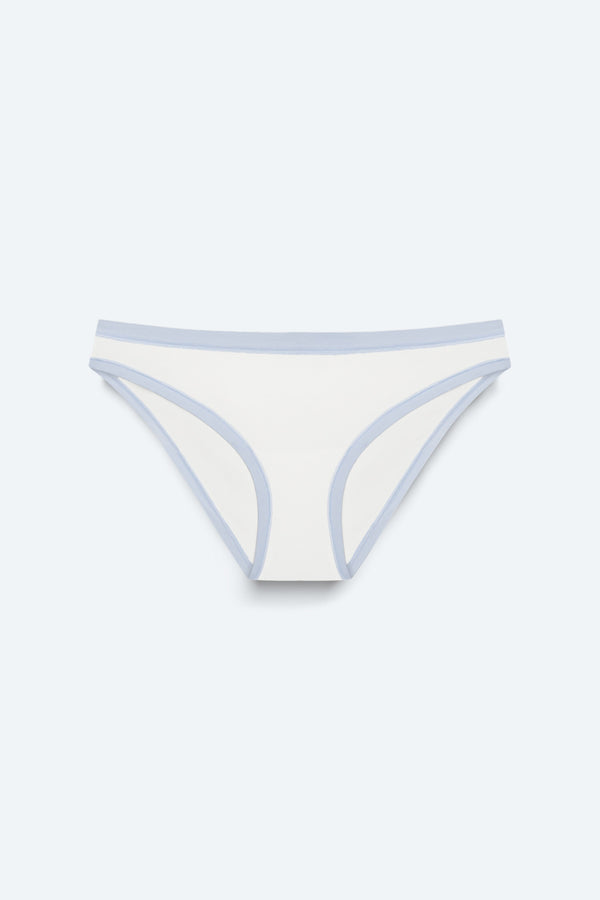 Rear View Mid Rise Bikini