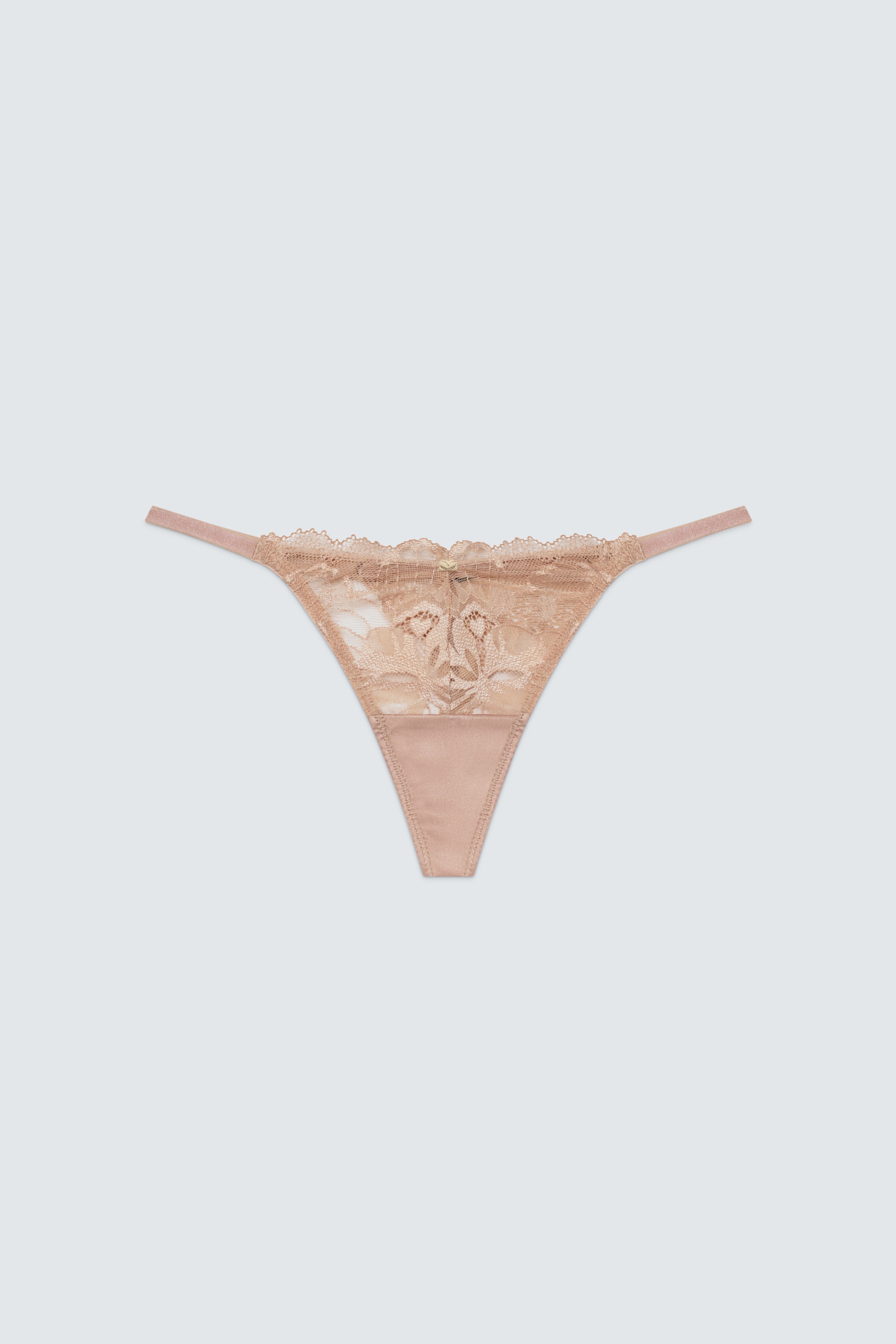 String You Along Low Rise Lace Thong