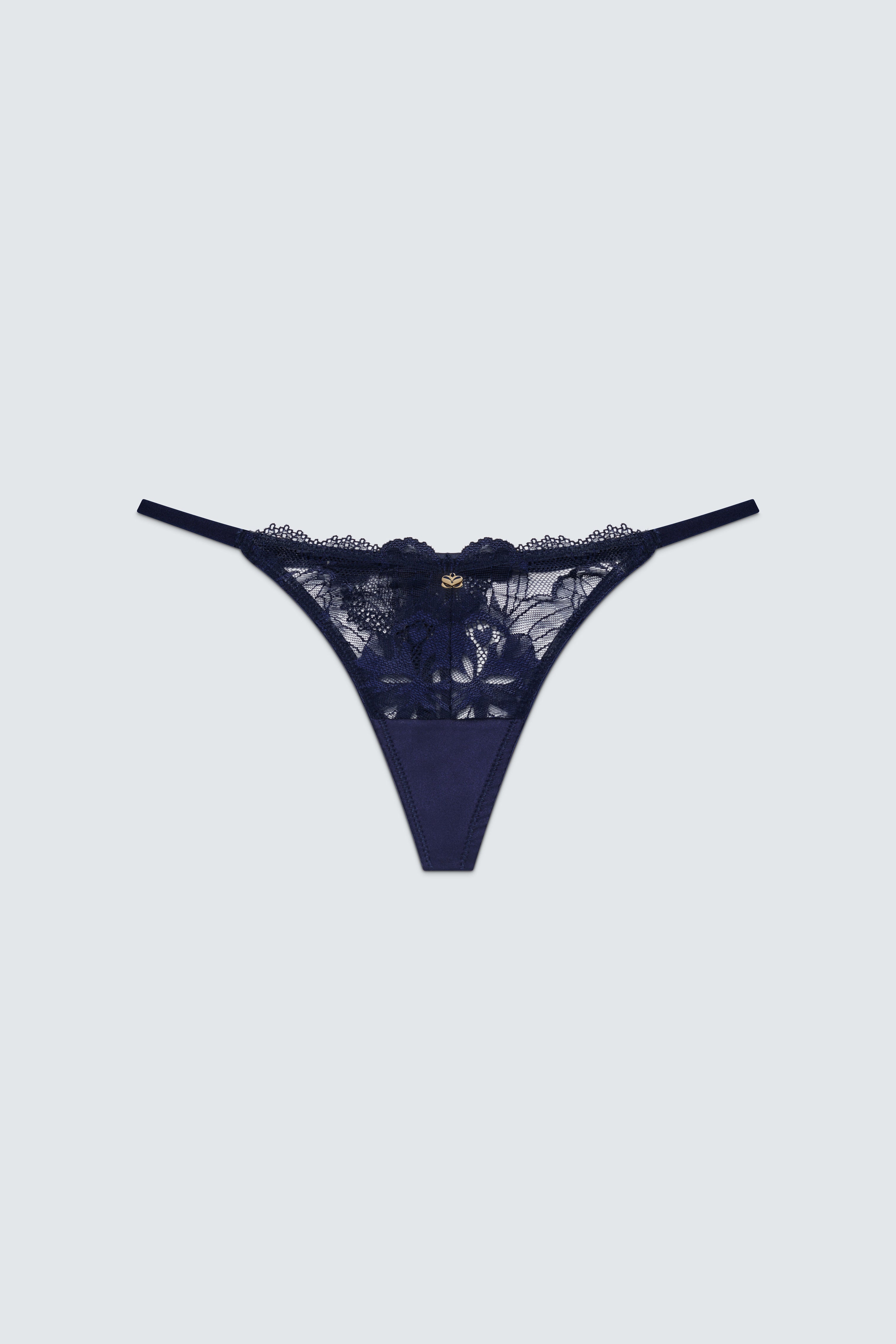 String You Along Low Rise Lace Thong