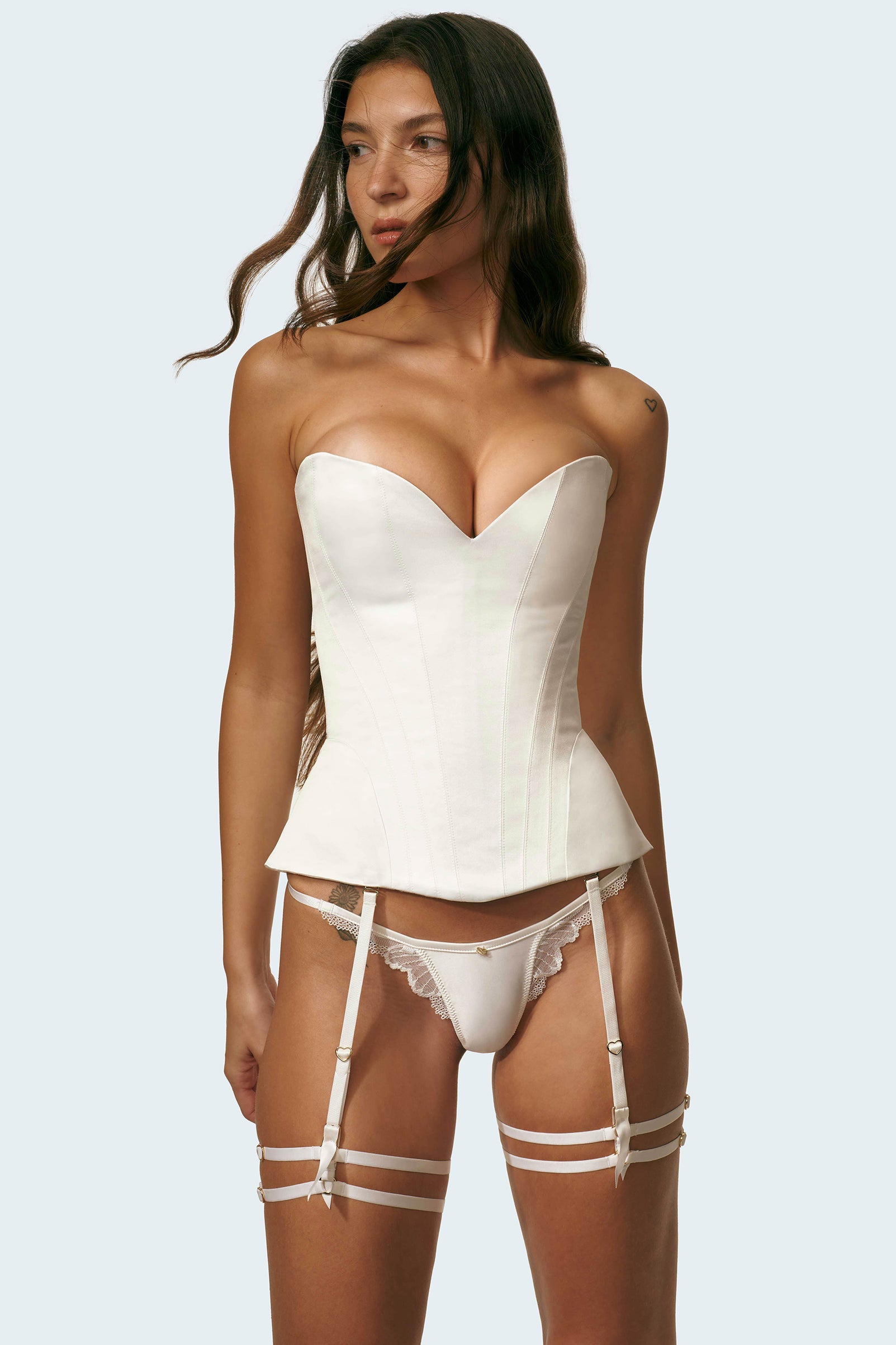Date Night Satin Corset SYRN Date Night Satin Corset SYRN